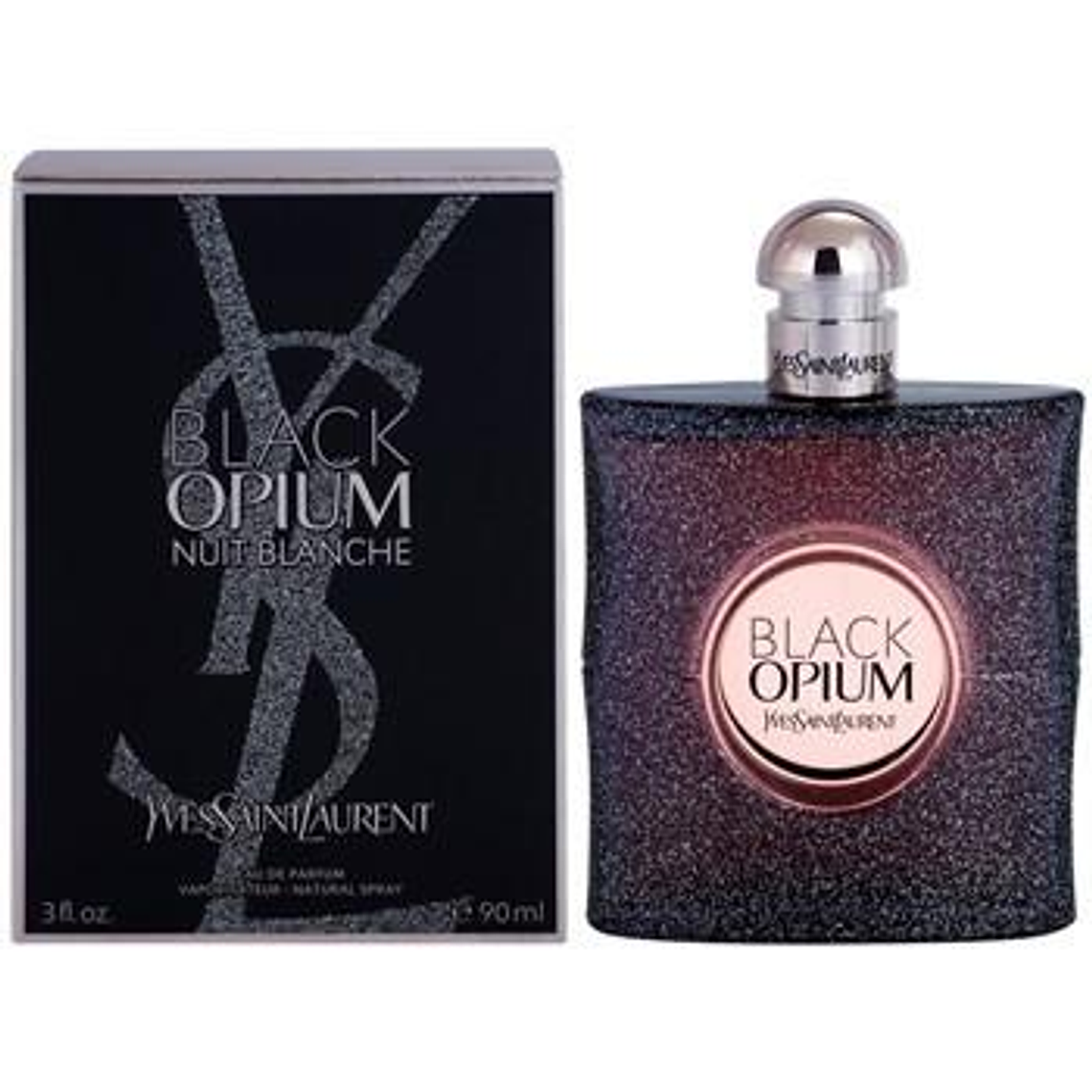 Perfume Ysl Black Opium Nuit Blanche Edp 90ml Mujer 1