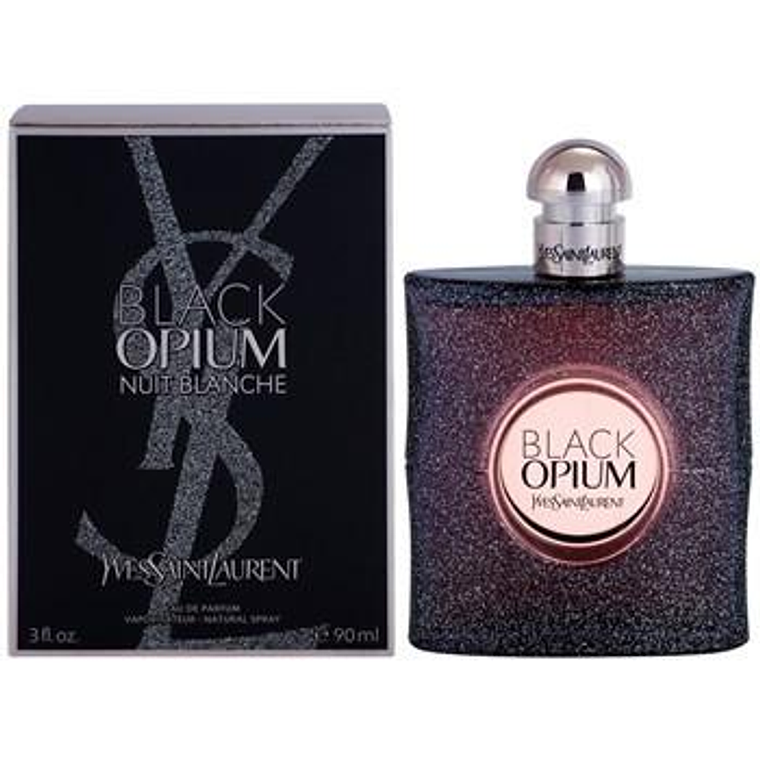 Perfume Ysl Black Opium Nuit Blanche Edp 90ml Mujer 1