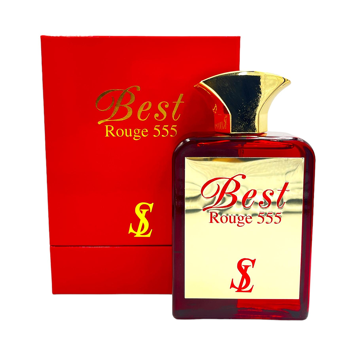 Perfume Secret Love Best Rouge 555 Edp 100ml Unisex - Inspirado En Bacarat Rouge 1