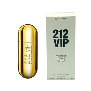 Tester Carolina Herrera 212 VIP Mujer Edp 80ml Mujer