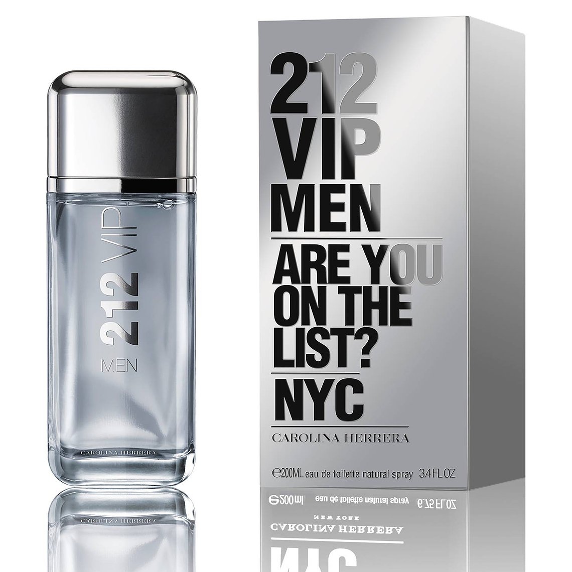 Perfume Carolina Herrera 212 Vip Edt 200ml Hombre 1