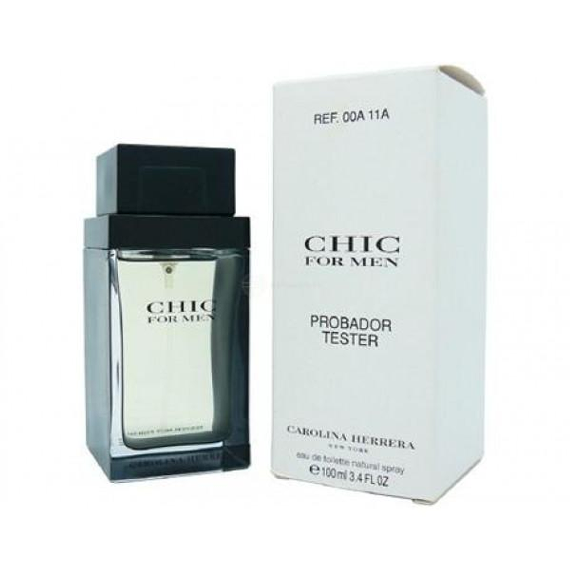 Tester Carolina Herrera Chic Edt 100ml Hombre 1