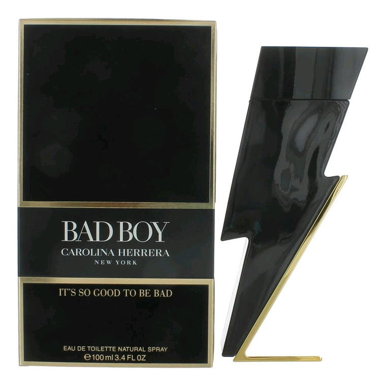 Perfume Carolina Herrera Bad Boy Edt 50ml Hombre 1