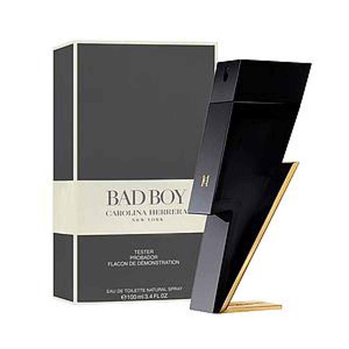 Tester Carolina Herrera Bad Boy Edt 100ml Hombre 1