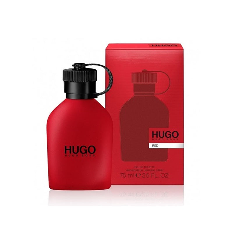 Perfume Hugo Boss Cantimplora Rojo Edt 75ml Hombre 1