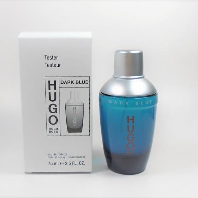 Tester Hugo Boss Dark Blue Edt 75ml Hombre 1