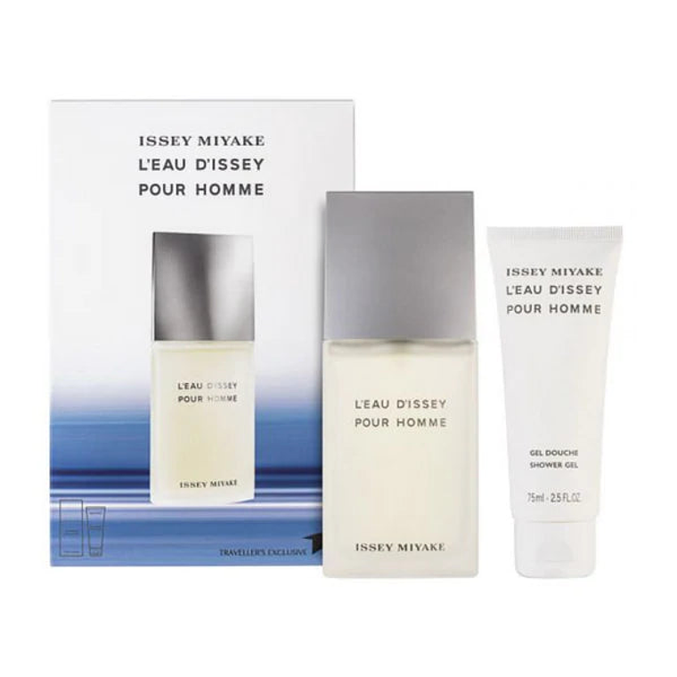 Estuche Issey Miyake Leau Dissey Pour Homme Edt 75ml +75 gel Hombre 1