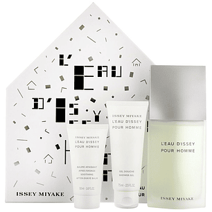 Estuche Issey Miyake Leau Dissey Edt 125ml+75ml+50ml Hombre