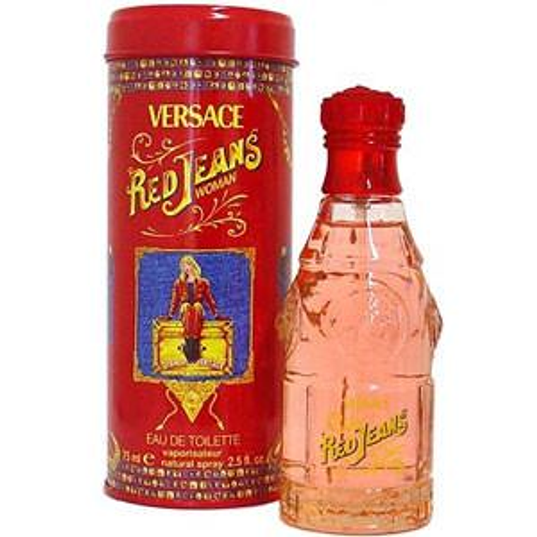 Perfume Versace Red Jeans Edt 75ml Mujer 1