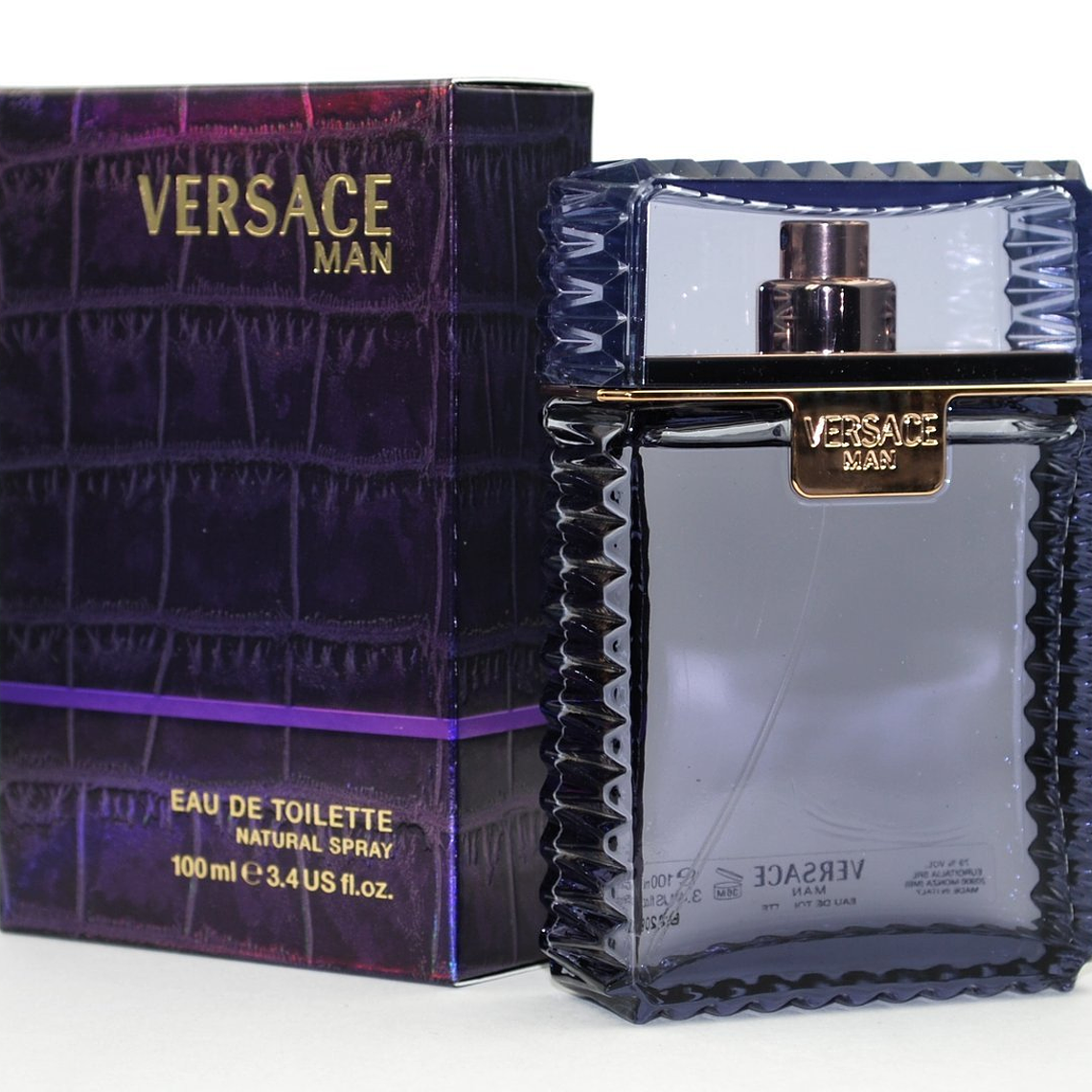 Perfume Versace Man Edt 100ml Hombre 1