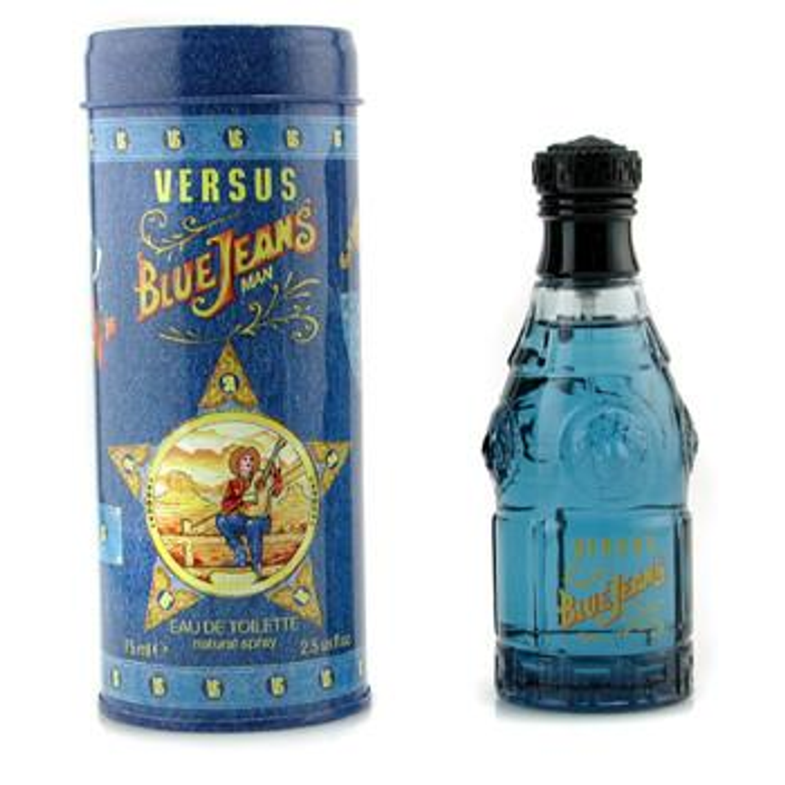 Perfume Versace Blue Jeans Edt 75ml Hombre 1