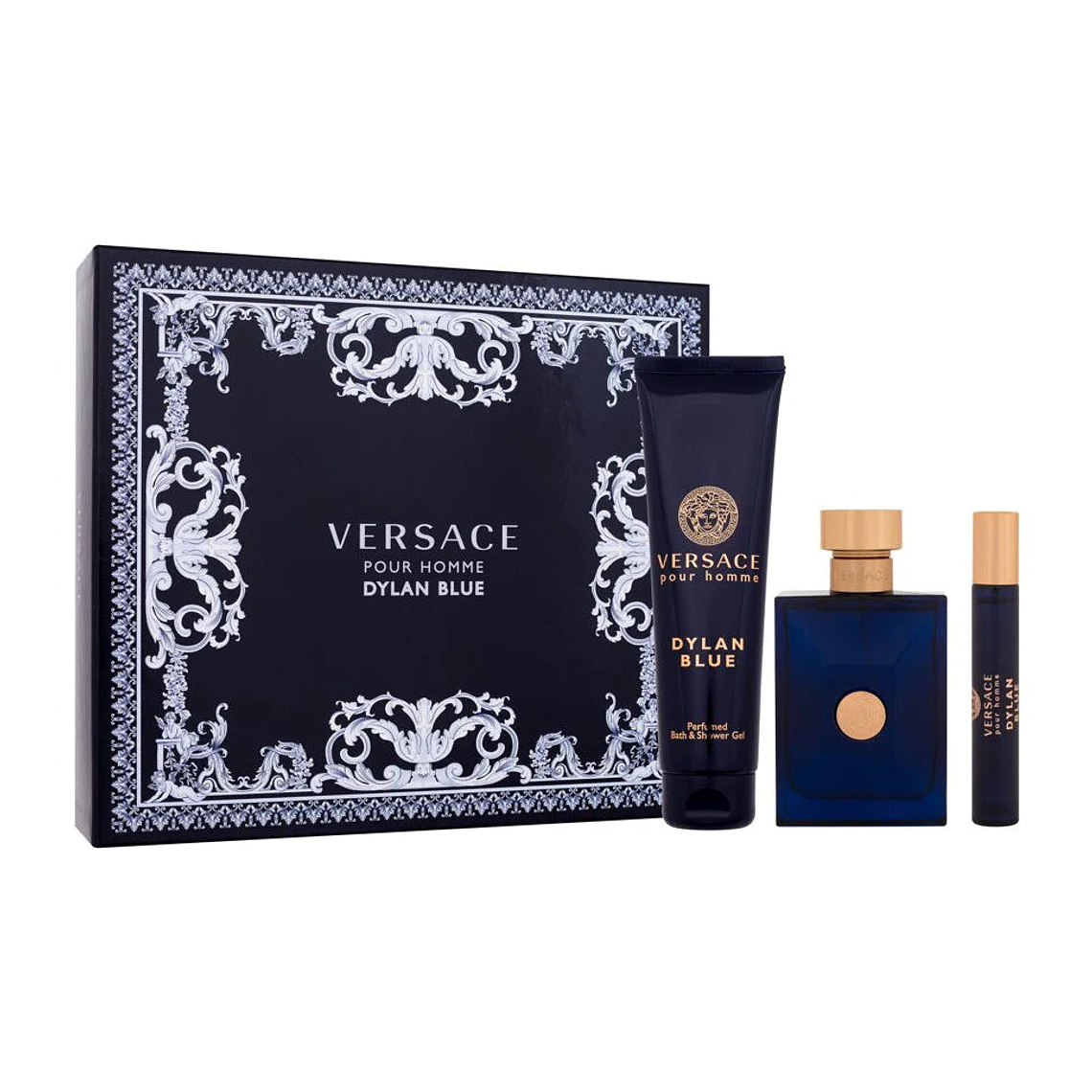 Estuche Versace Dylan Blue Men Edt 100Ml+10Ml+Sg 150Ml Hombre 1