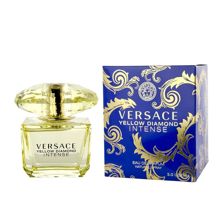 Perfume Versace Yellow Diamonds Intense Edp 90ml Mujer (Azul) 1