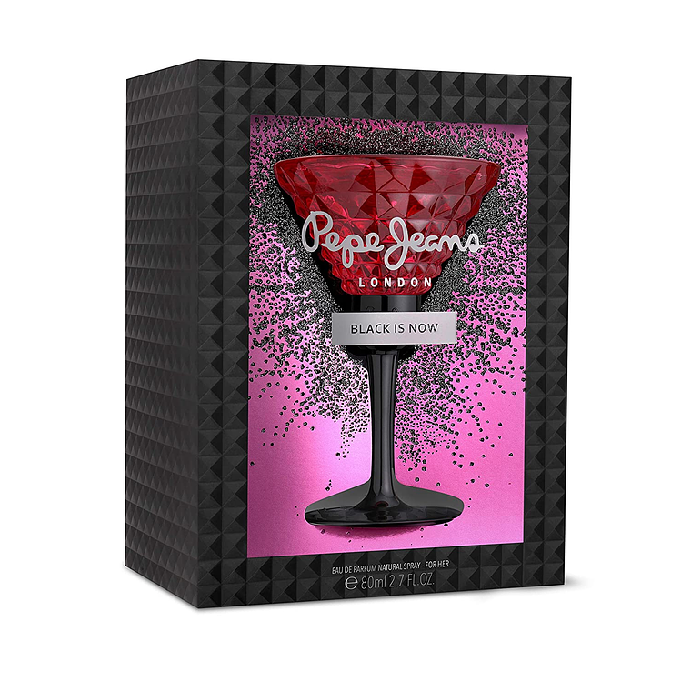 Perfume Pepe Jeans Black Is Now For Her Edp 80ml Mujer (Collector Edicion) 1