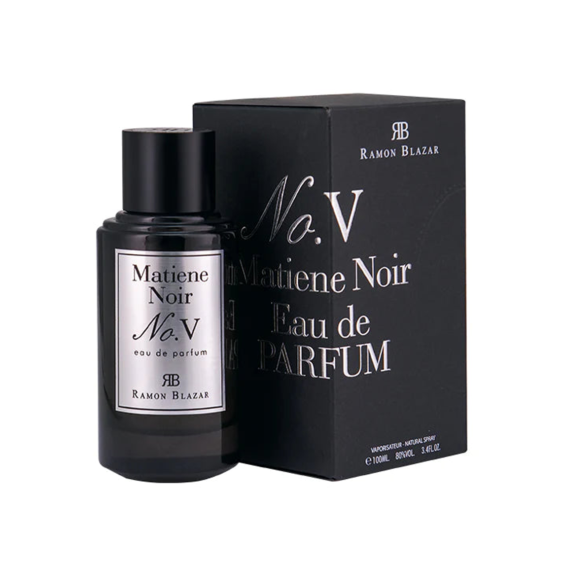 Perfume Dumont Ramon Blazar No 5 Matiene Noir Edp 100ML Unisex - Inspirado en Initio Oud for Greatness 1