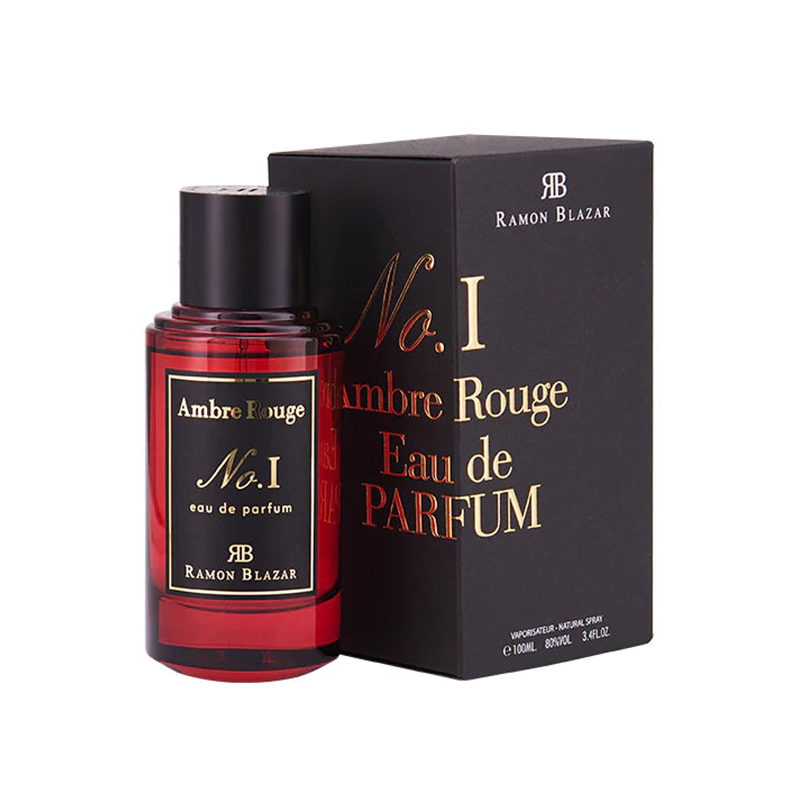 Perfume Dumont Ramon Blazar No 1 Amber Rouge Edp 100ML Unisex-Inspirado En Sospiro Erba Pura 1