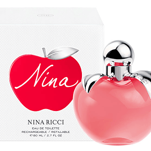Perfume Nina Ricci Nina Edt 80ml Refillable Mujer