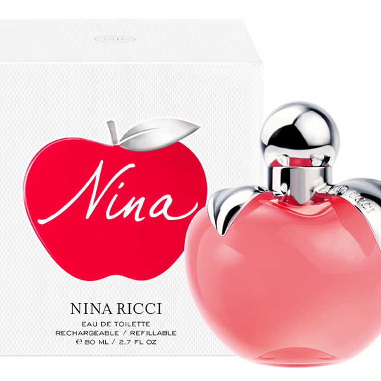 Perfume Nina Ricci Nina Edt 80ml Refillable Mujer 1