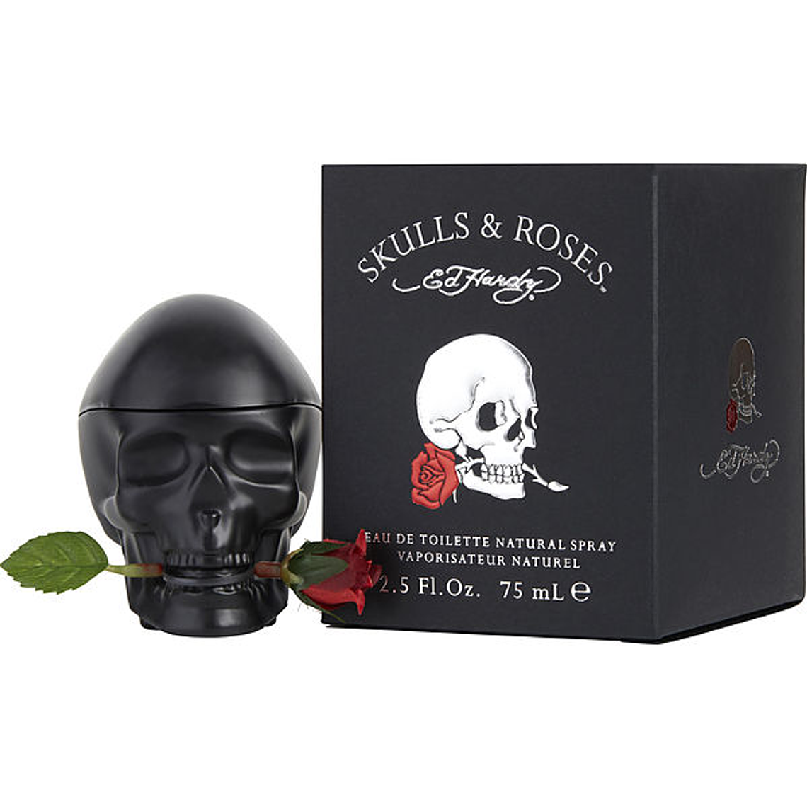 Perfume Ed Hardy Skulls and Roses Edt 75ml Hombre 1