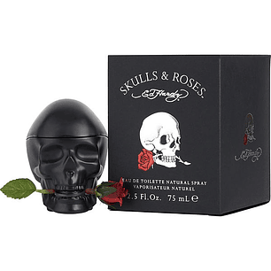 Perfume Ed Hardy Skulls and Roses Edt 75ml Hombre