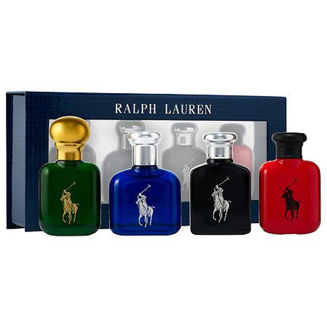 Estuche Ralph Lauren World Of Polo Edt 15ml Edt  Hombre (15ml*4) 1