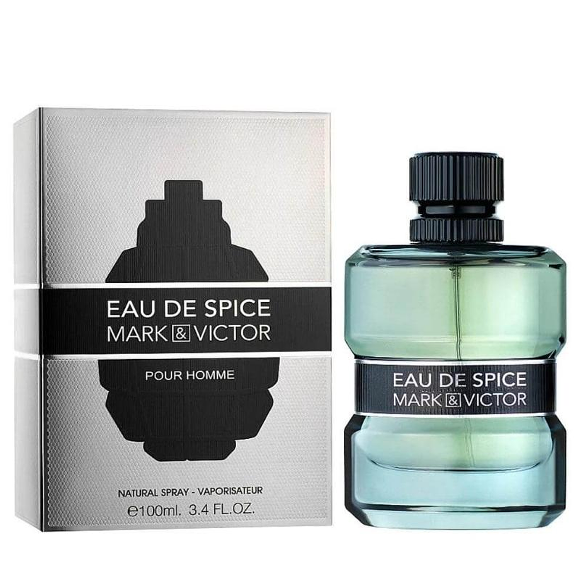 Perfume Fragrance World Eau De Spice Mark & Victor Edp 100ml Hombre - Inspirado En Viktor And Rolf Spicebomb 1