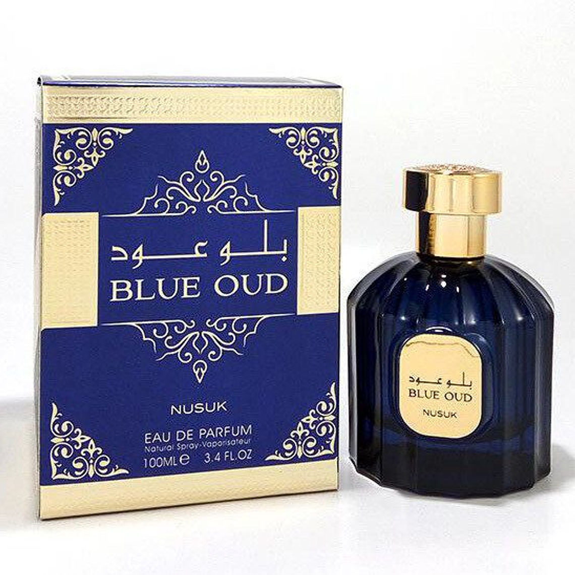 Perfume Nusuk Blue Oud Edp 100ml Hombre  (Inspirado de Blue Oud Lattafa) 1