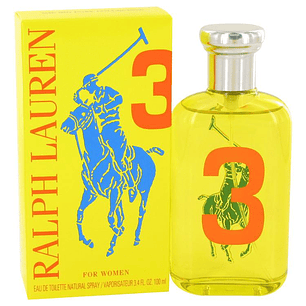 Perfume Ralph Lauren Big Pony 3 Edt 100ml Mujer