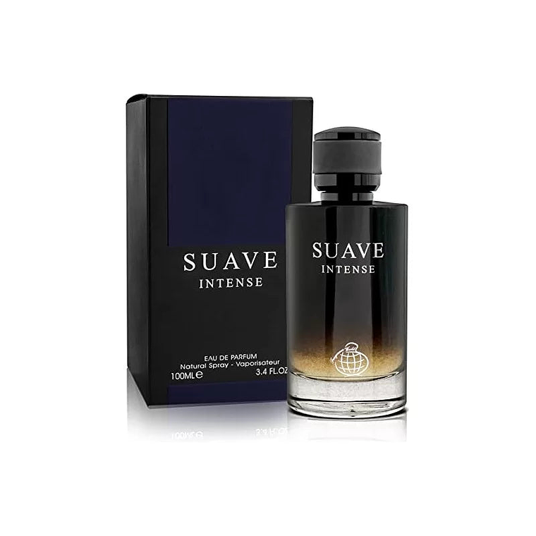 Perfume Fragrance World Suave Intense Edp 100ml Hombre - Inspirado En Dior Sauvage Parfum 1