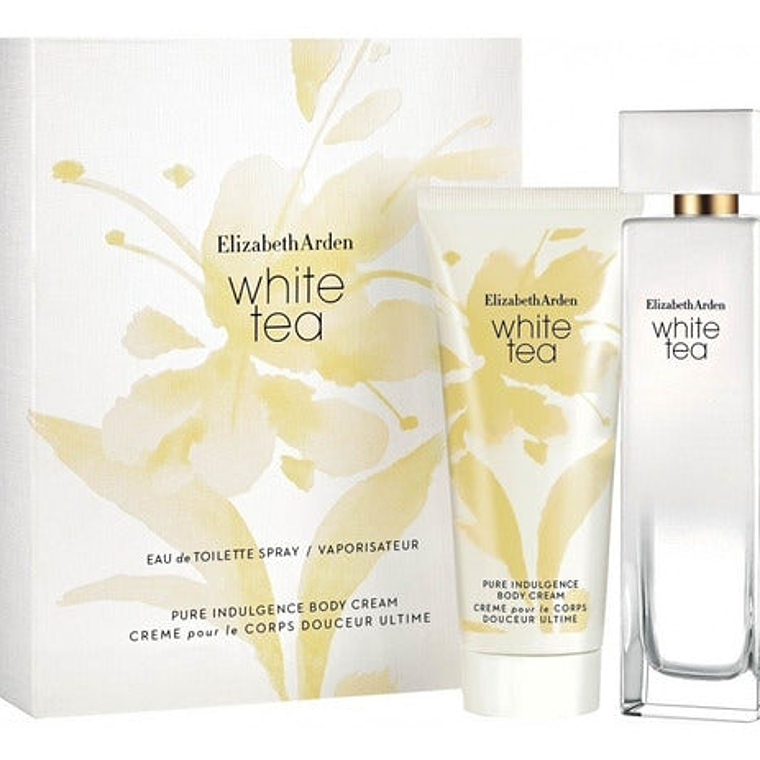 Estuche Elizabeth Arden White Tea EDT 100ml+ 100 Body Locion Mujer 1