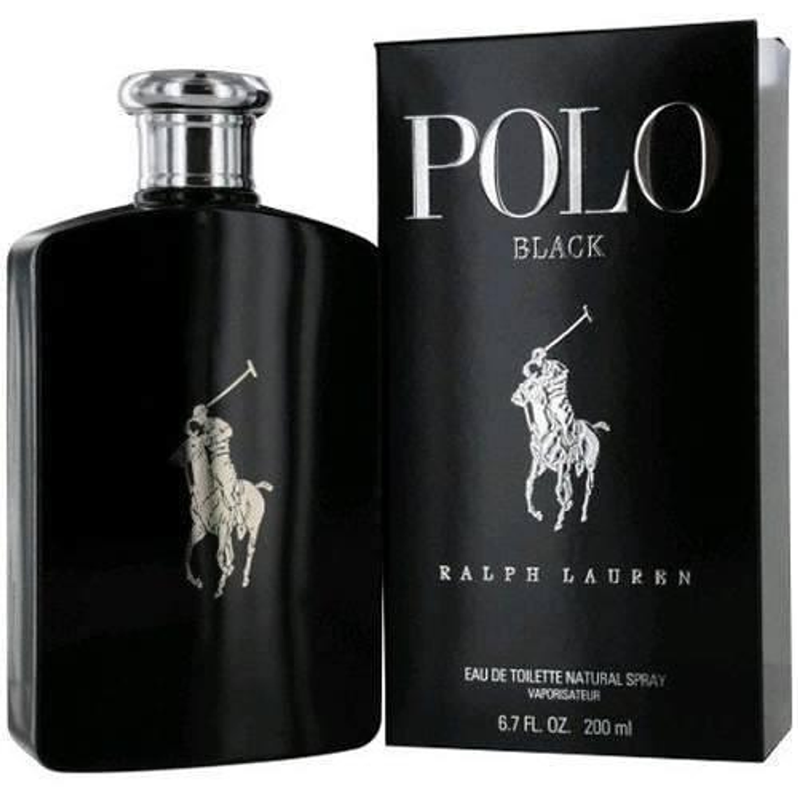 Perfume Ralph Lauren Polo Black Edt 200ml Hombre 1