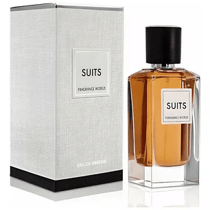 Perfume Fragrance World Suits Edp 100ml Unisex - Inspirado En YSL Tuxedo