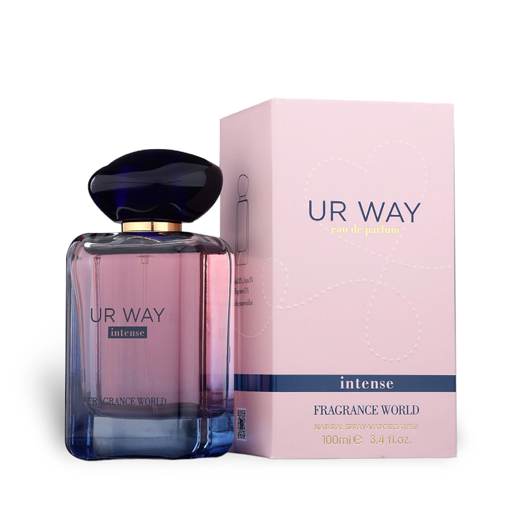 Perfume Fragrance World UR Way Intense Edp 100ml Mujer - Inspirado En Giorgio Armani My Way Intense 1