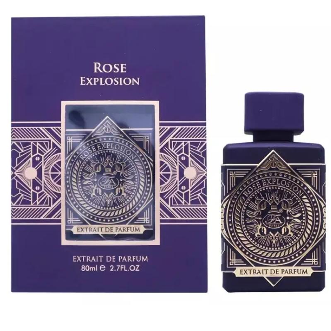 Perfume French Avenue Rose Explosion Edp 80ml Mujer - Inspirado En Oud For Glory Amethyst 1