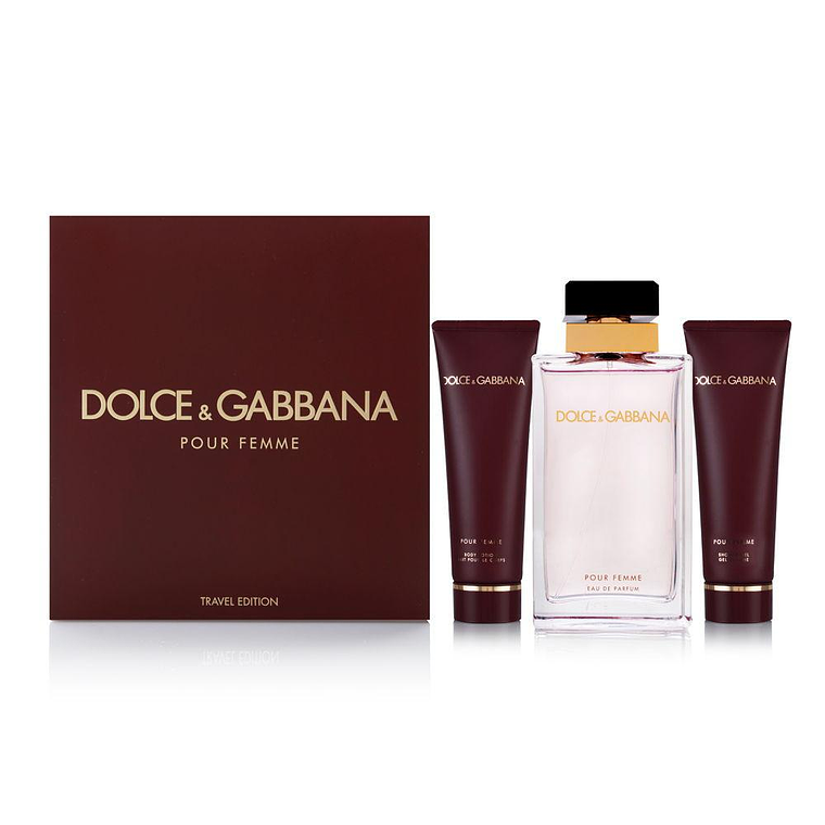 Estuche Dolce And Gabbana Pour Femme Edp 100ml Mujer 1