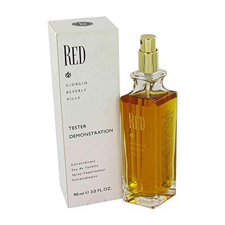 Tester Giorgio Beverly Hills Red Edt 90Ml Mujer 1