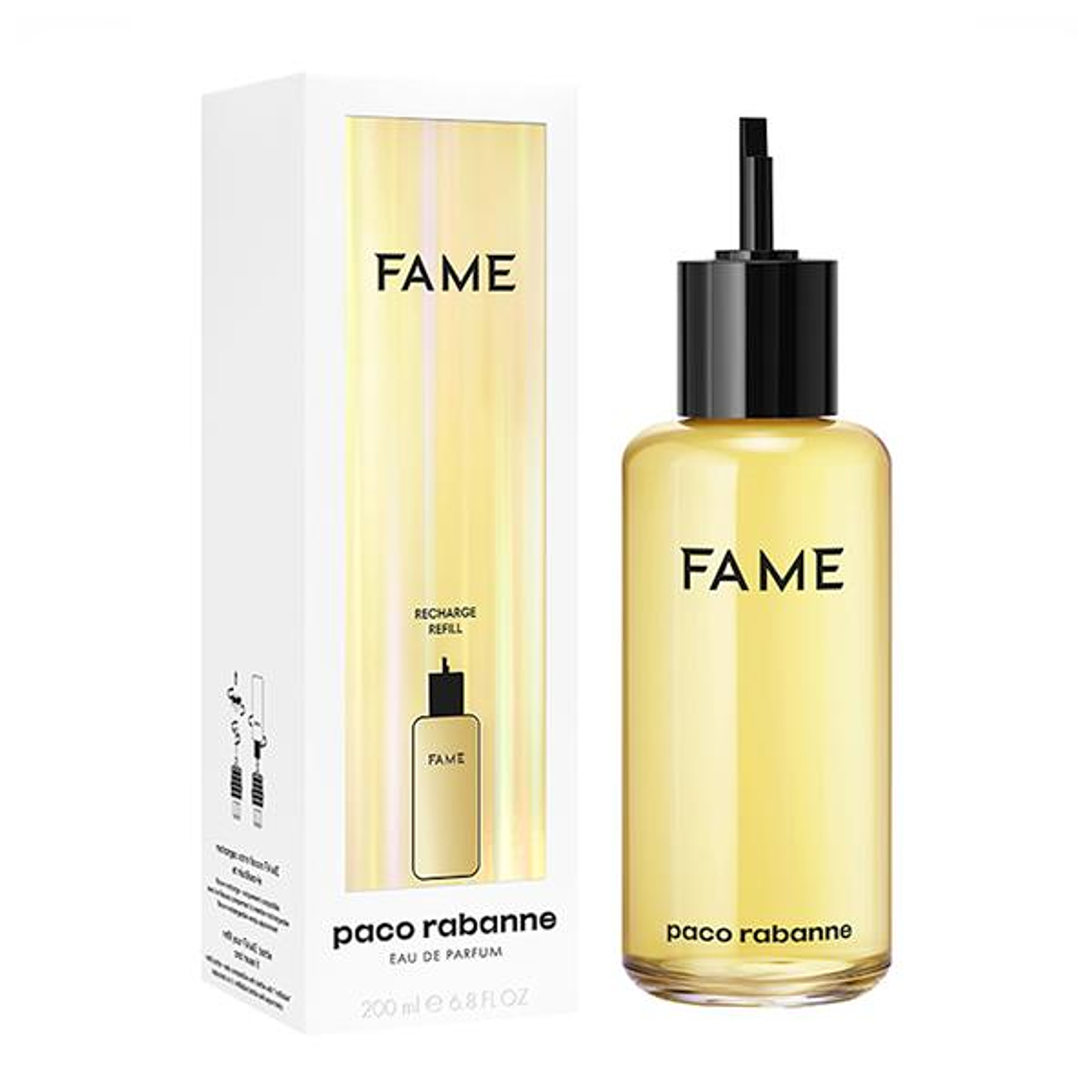Perfume Paco Rabanne Fame Edp 200ml Mujer - Recarga 1