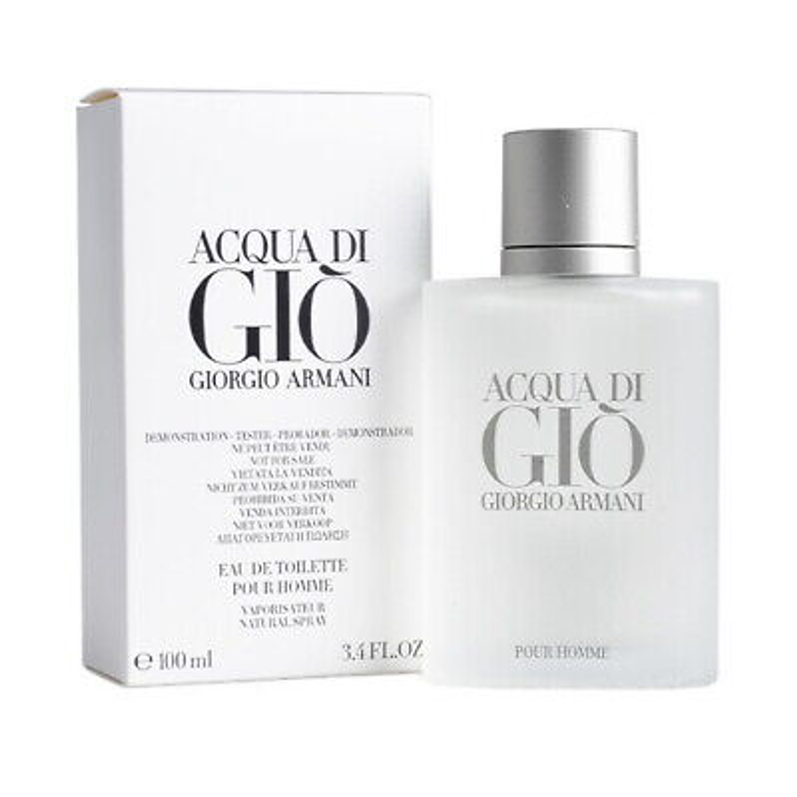 Tester Giorgio Armani Acqua Di Gio Hombre Edt 100ml Hombre 1