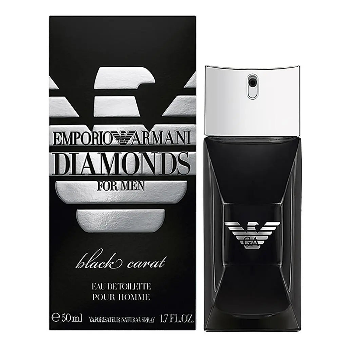 Perfume Emporio Armani Diamonds Black Carat Edt 50ml Hombre 1