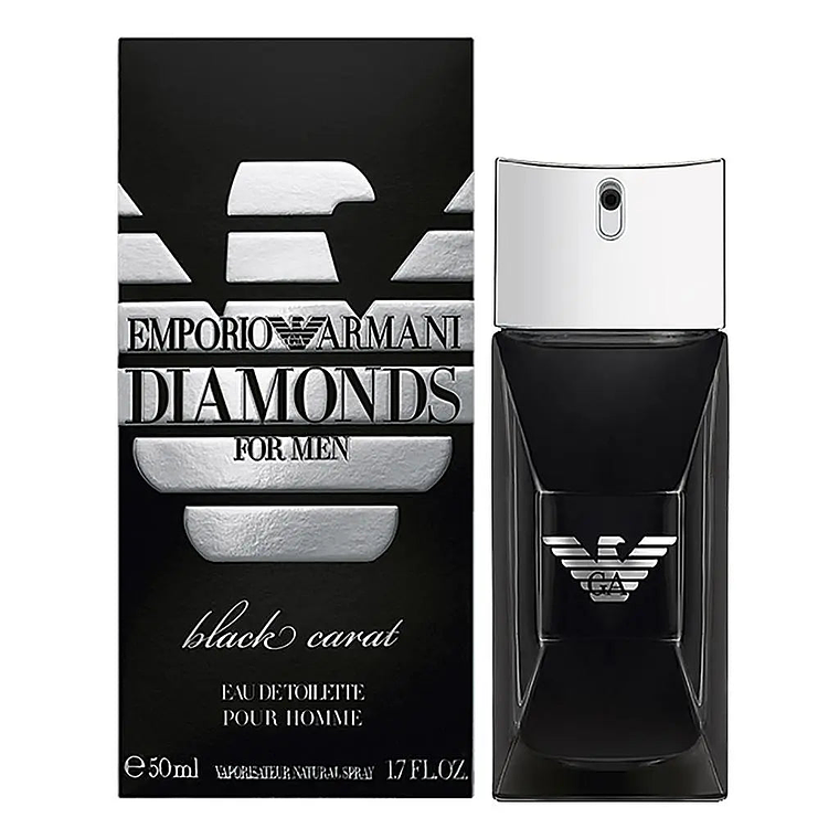 Perfume Emporio Armani Diamonds Black Carat Edt 50ml Hombre 1