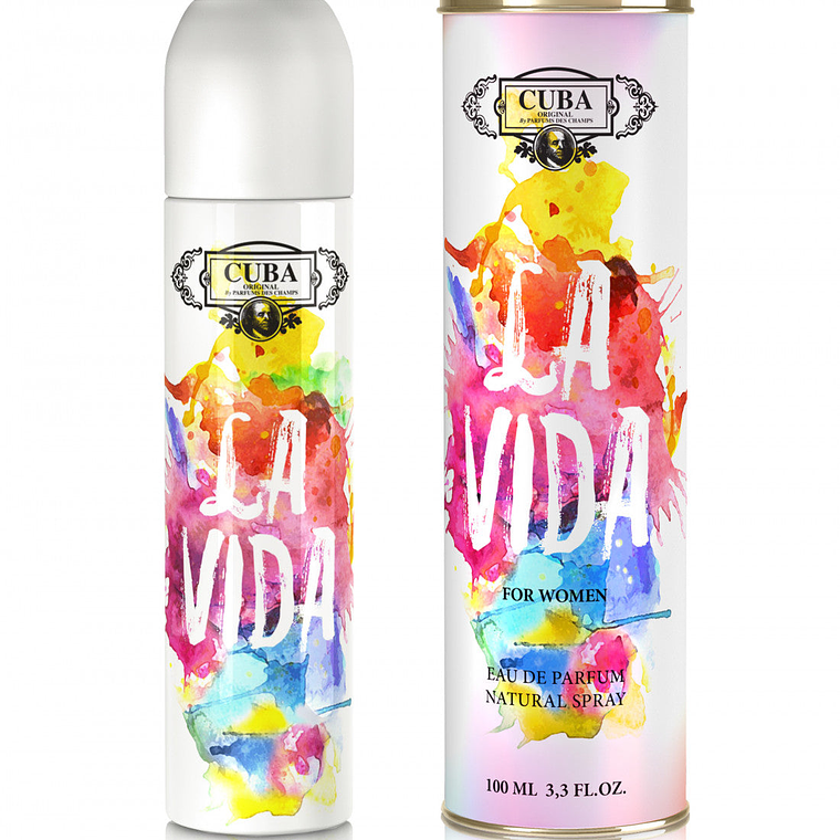 Perfume Cuba La Vida Edp 100ml Mujer (Aroma Como La Vide Es Belle de Lancome ) 1
