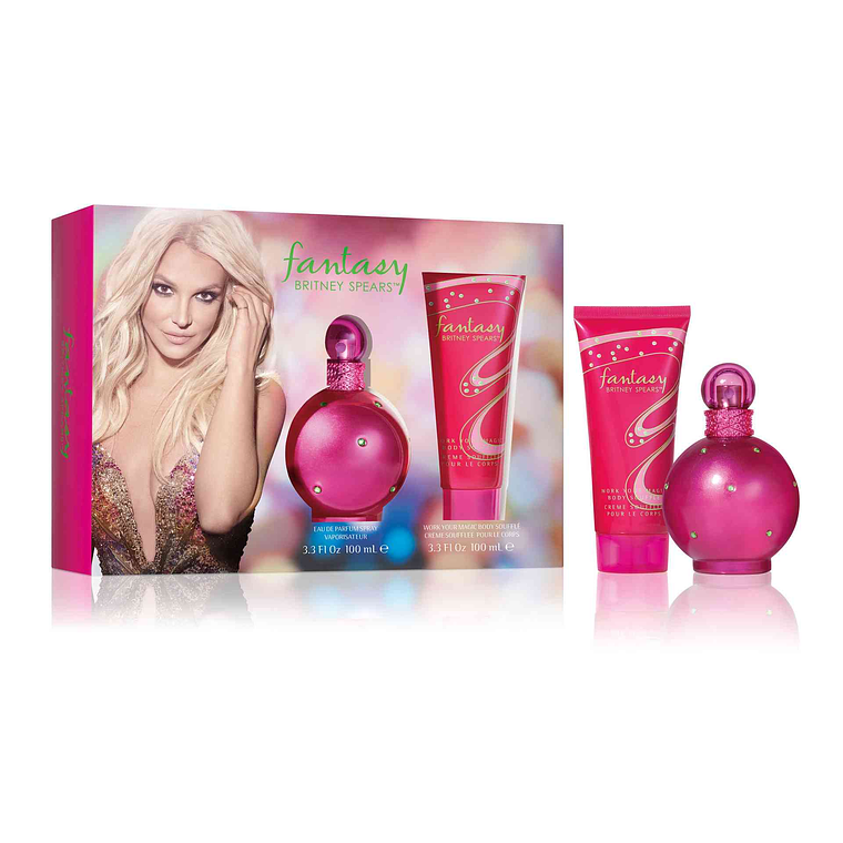 Estuche Britney Spears Fantasy Edp 100Ml+Bl 100Ml Mujer 1