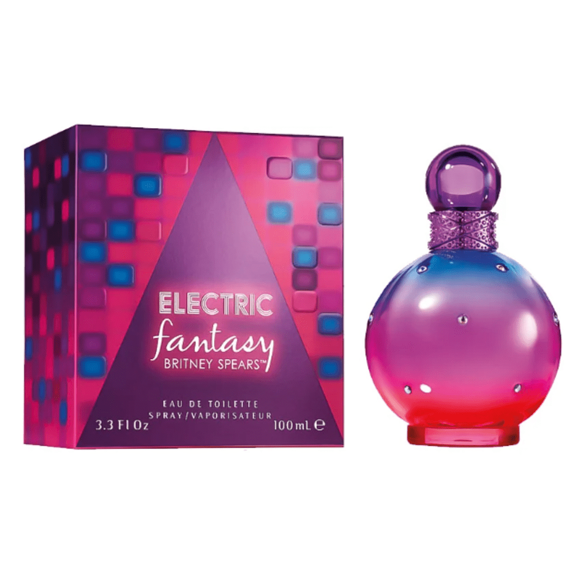 Perfume Britney Spears Electric Fantasy Edt 100ml Mujer 1