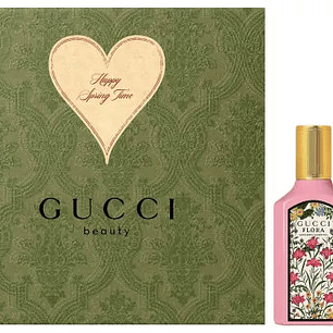 Estuche Gucci Flora Gorgeous Gardenia Edp 50ml + 10 ml Mujer .