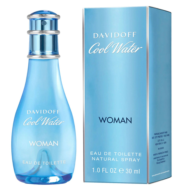 Perfume Davidoff Cool Water Edt 30 Ml Mujer 1