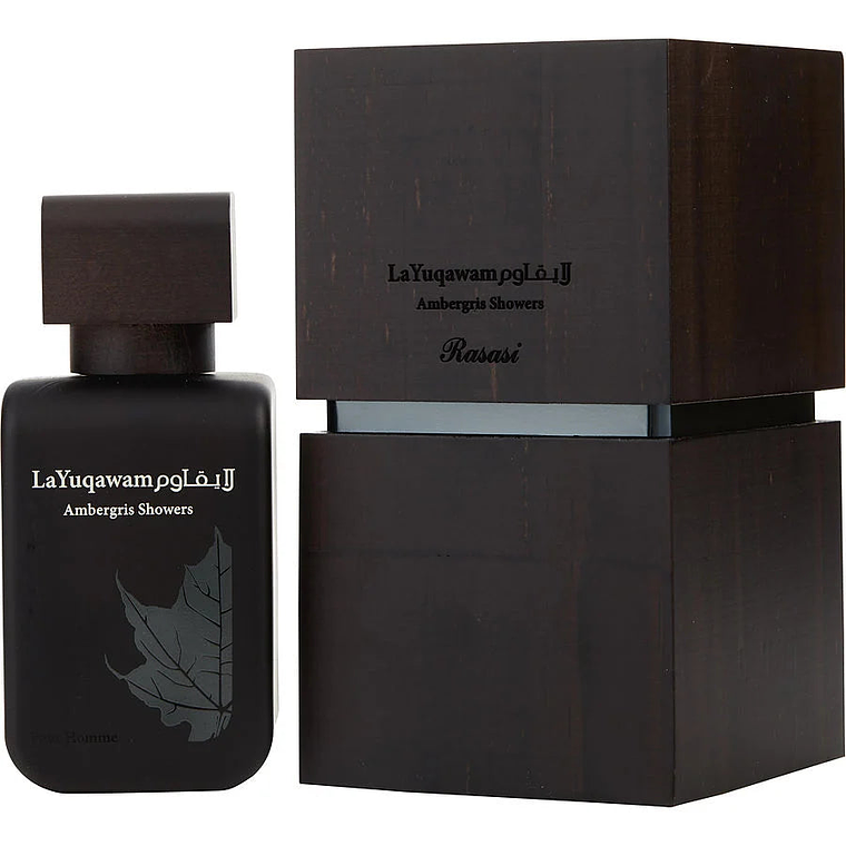 Perfume Rasasi La Yuqawam Ambergris Showers Edp 75ml Hombre (Aroma Como a Irish Leather Memo Paris) 1