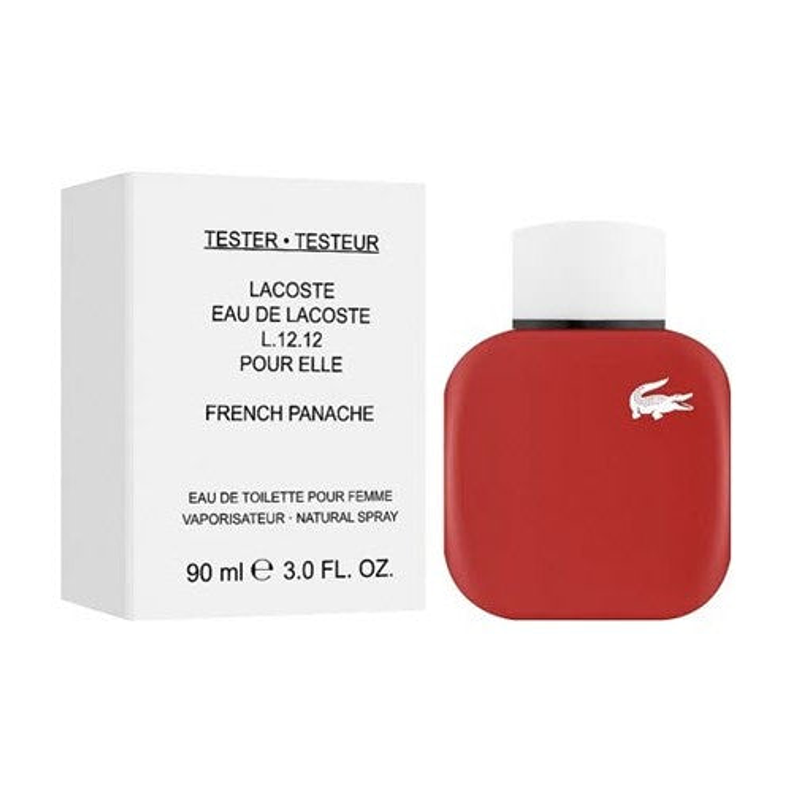 Tester Lacoste Pour elle French Panache EDT 90ml Mujer 1