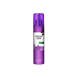 Body Mist Benetton Fabulous Purple Violet Benetton 236 Ml Mujer