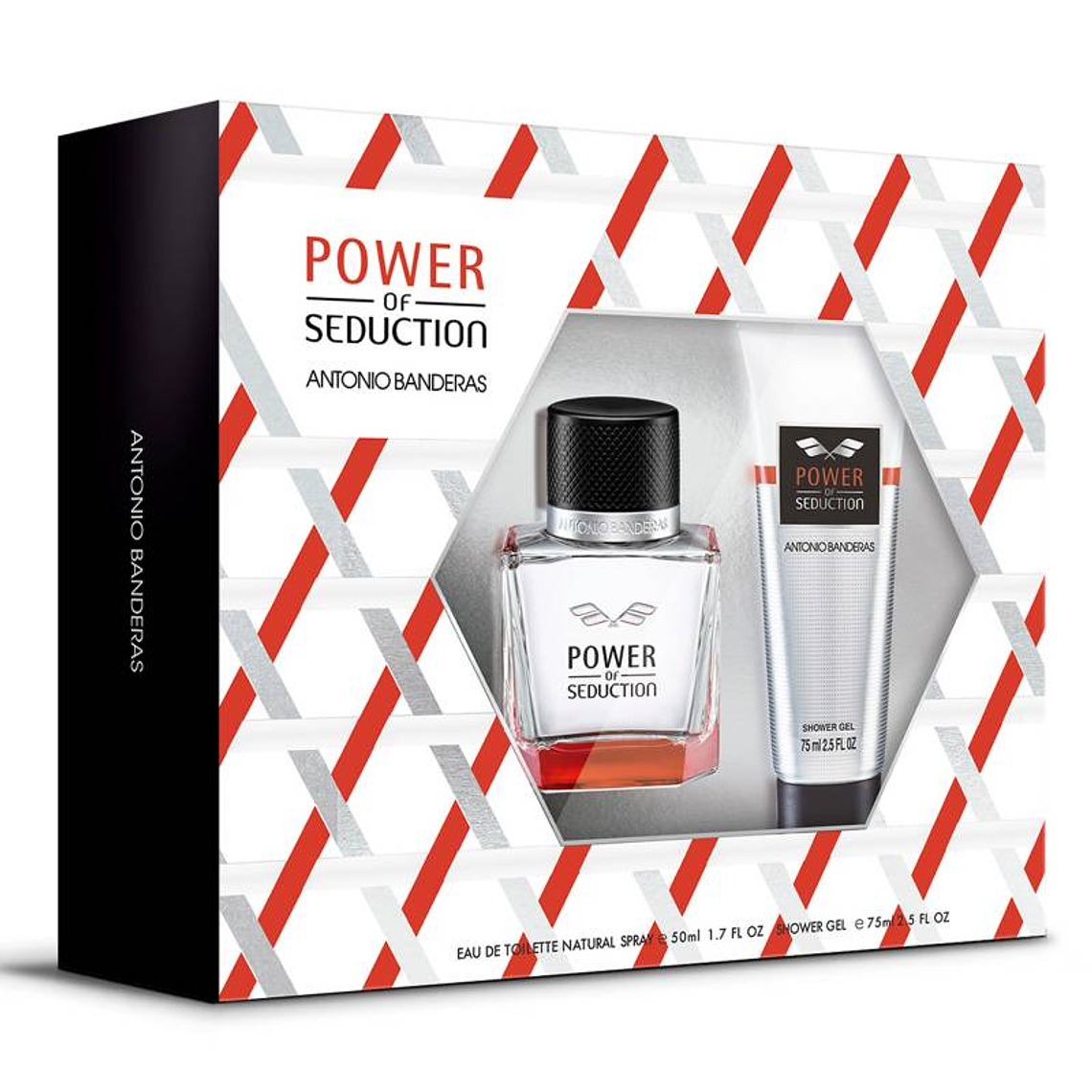 Estuche Antonio Banderas Power Of Seduction Edt 50ml+75ml Gel Hombre 1