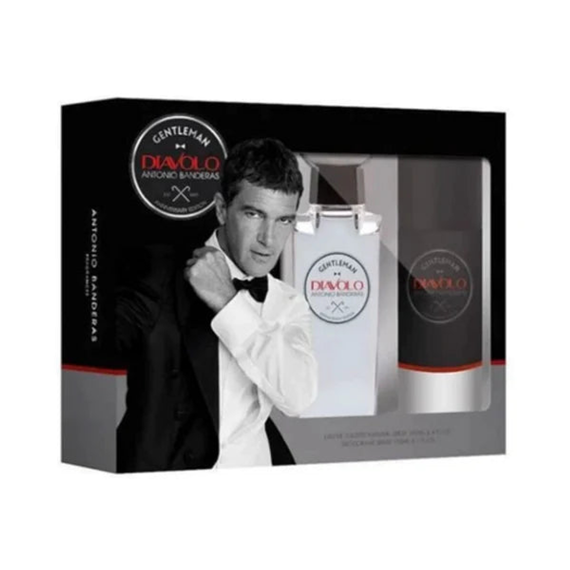 Estuche Antonio Banderas Gentleman Diavolo Edt 100Ml+150Ml Deo Hombre 1